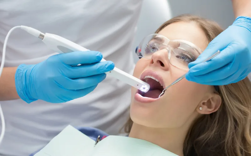 Professional teeth whitening at Stomatologia, Bannerghatta Road, Bangalore